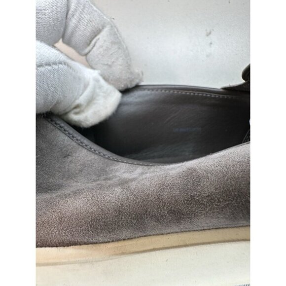VINCE. Gray Suede Causal Slip On Sneaker Sz 8M / 38.5 - Picture 11 of 12